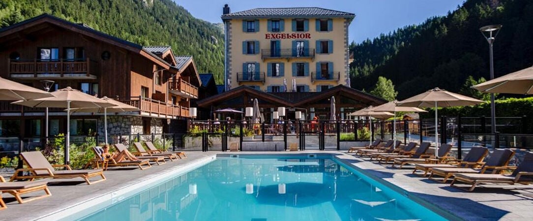 Excelsior Chamonix Hotel & Spa - Vue sur le Mont Blanc dans un hôtel de charme à Chamonix. - Chamonix, France