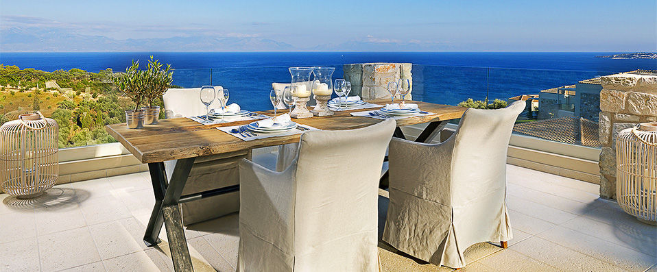 Camvillia Resort ★★★★★ - Vue sur le bleu de la mer Egée depuis un resort 5 étoiles ! - Peloponnèse, Grèce