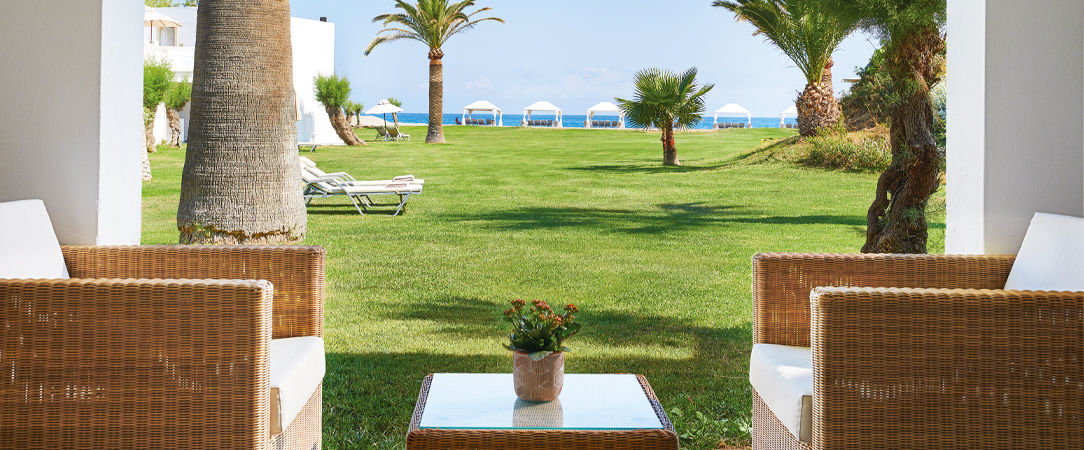 Grecotel Creta Palace ★★★★★ - Séjour paradisiaque en demi-pension face à la mer Égée. - Crète, Grèce