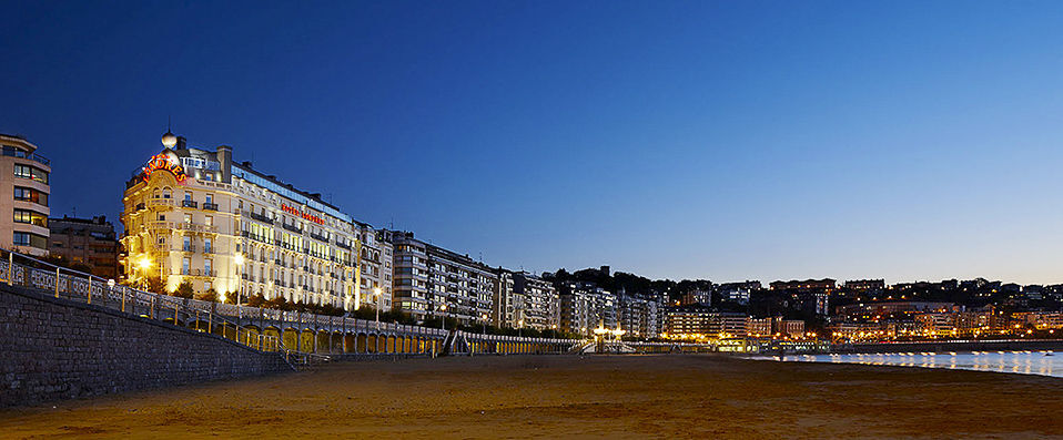 Hotel de Londres y de Inglaterra ★★★★ - Un contraste saisissant et envoûtant entre terre et mer. - Saint-Sébastien, Espagne