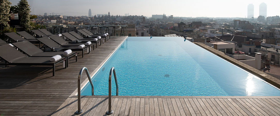Grand Hotel Central <span class='stars'>&#9733;</span><span class='stars'>&#9733;</span><span class='stars'>&#9733;</span><span class='stars'>&#9733;</span><span class='stars'>&#9733;</span> - A central Barcelona hotel with panoramic views over the city. - Barcelona, Spain