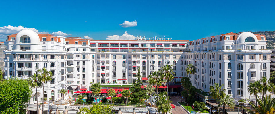 Hôtel vue sur la mer - Hôtel Barrière Le Majestic Cannes