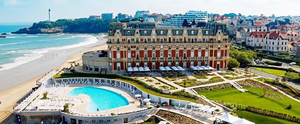 Hôtel du Palais ★★★★★ - Palace prestigieux en surplomb de la mer. - Biarritz, France