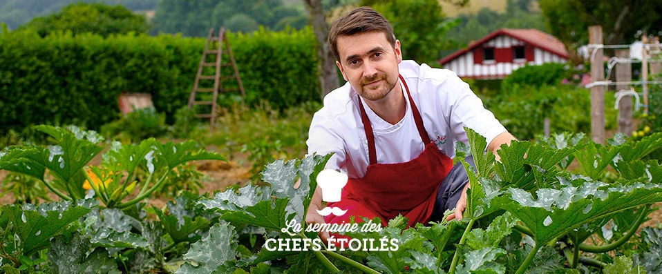 Hôtel Ithurria ★★★★ - <b>La Semaine des Chefs étoilés</b> : le Chef Xavier Isabal vous invite ! - Pays basque, France