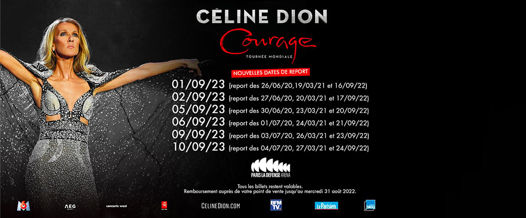 Expérience Céline Dion - Courage World Tour - Une expérience unique à Paris, une soirée au concert de Céline Dion. - Paris, France
