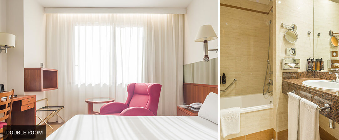 Ilunion Les Corts Spa ★★★★ - A relaxing and comfortable getaway to the magical Barcelona. - Barcelona, Spain