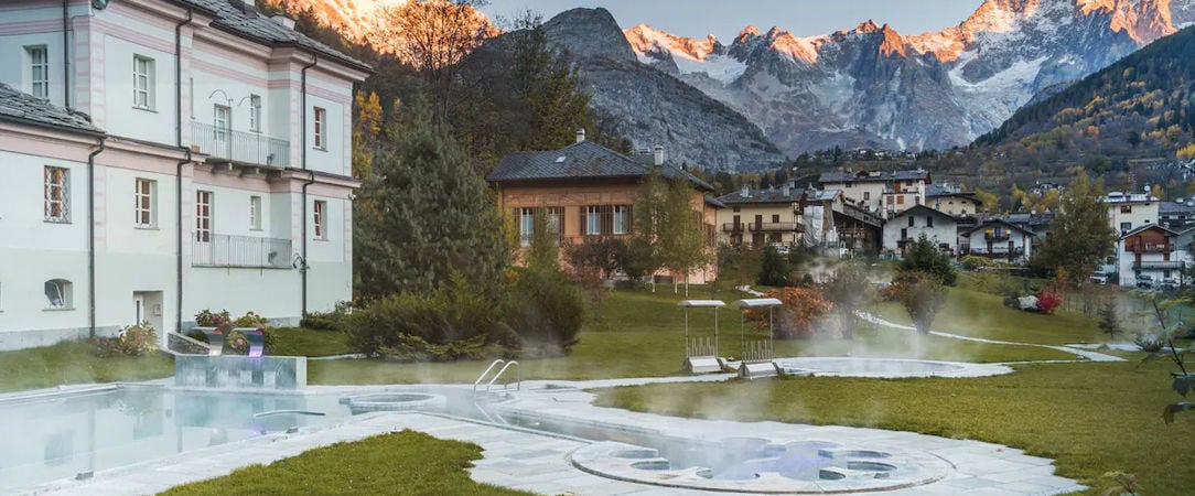 QC Terme Monte Bianco Spa & Resort ★★★★ - Thermes & bien-être au pied du Mont Blanc‏‏. - Courmayeur, Italie