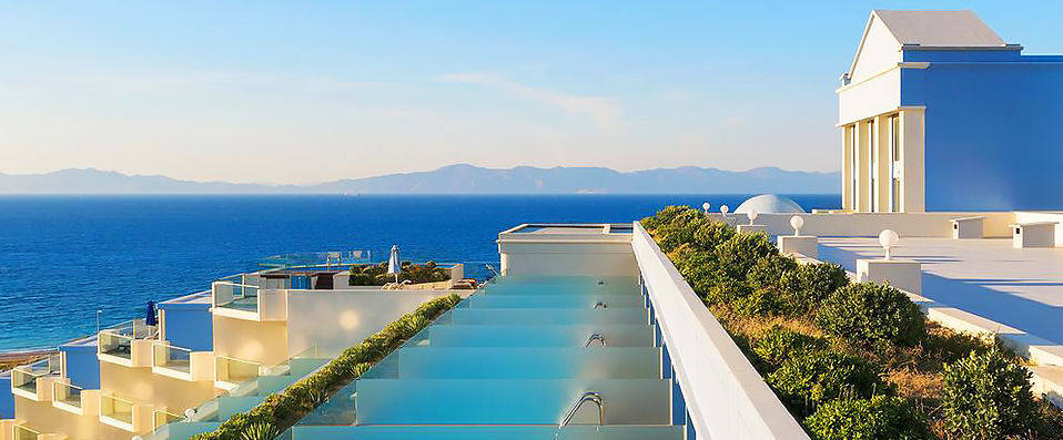 Atrium Platinum Luxury Resort & Spa <span class='stars'>&#9733;</span><span class='stars'>&#9733;</span><span class='stars'>&#9733;</span><span class='stars'>&#9733;</span><span class='stars'>&#9733;</span> - Paradis avec vue sur la mer Égée. - Rhodes, Grèce